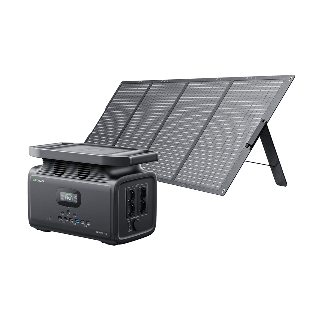 Growatt INFINITY 1500 mit 200W Solarpanel
