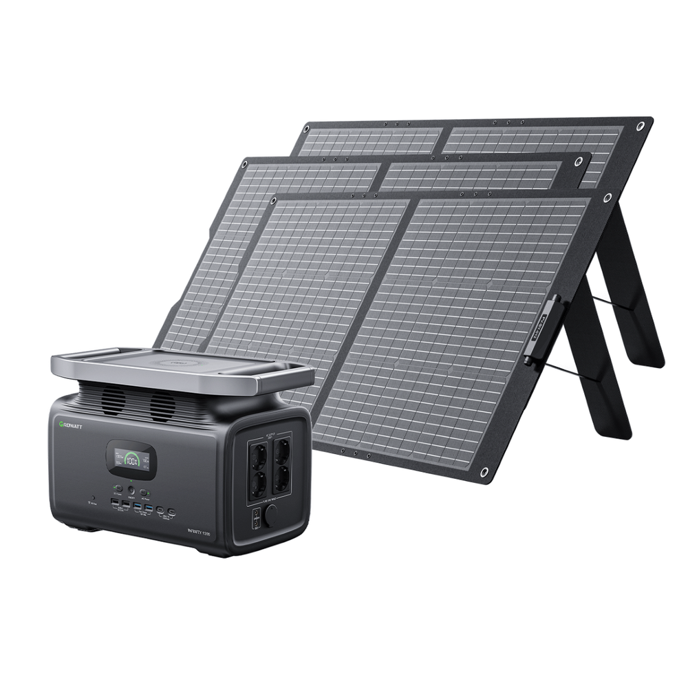 INFINITY 1300 + 100W Faltbares Solarpanel
