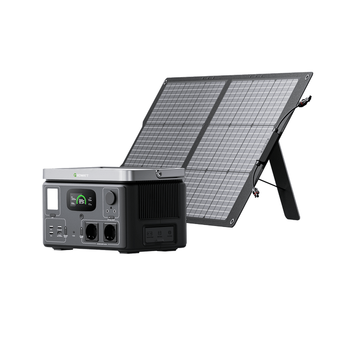 VITA 550 mit 100 Watt Solarpanel