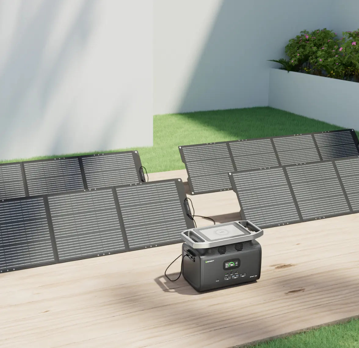 Schnelles Aufladen solargenerator